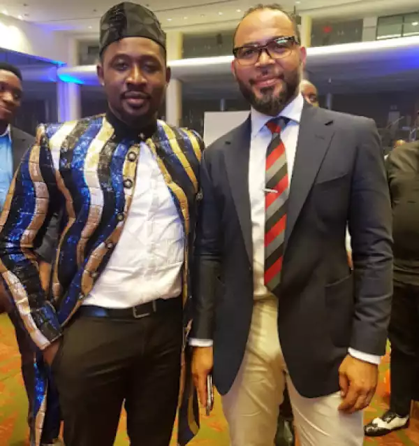 Checkout Photos Of Nollywood Actor At The AMVCA Awards That Got The Net Buzzing For The Obvious Reasons